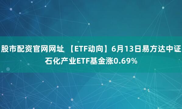 股市配资官网网址 【ETF动向】6月13日易方达中证石化产业ETF基金涨0.69%